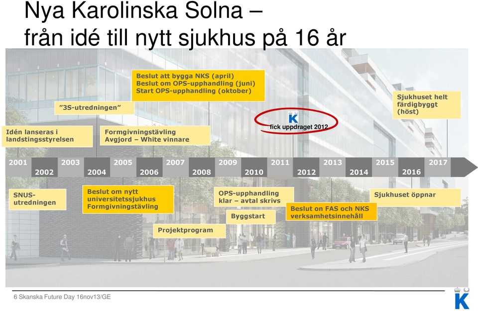 fick uppdraget 2012 Formgivningstävling Avgjord White vinnare Beslut om nytt universitetssjukhus Formgivningstävling