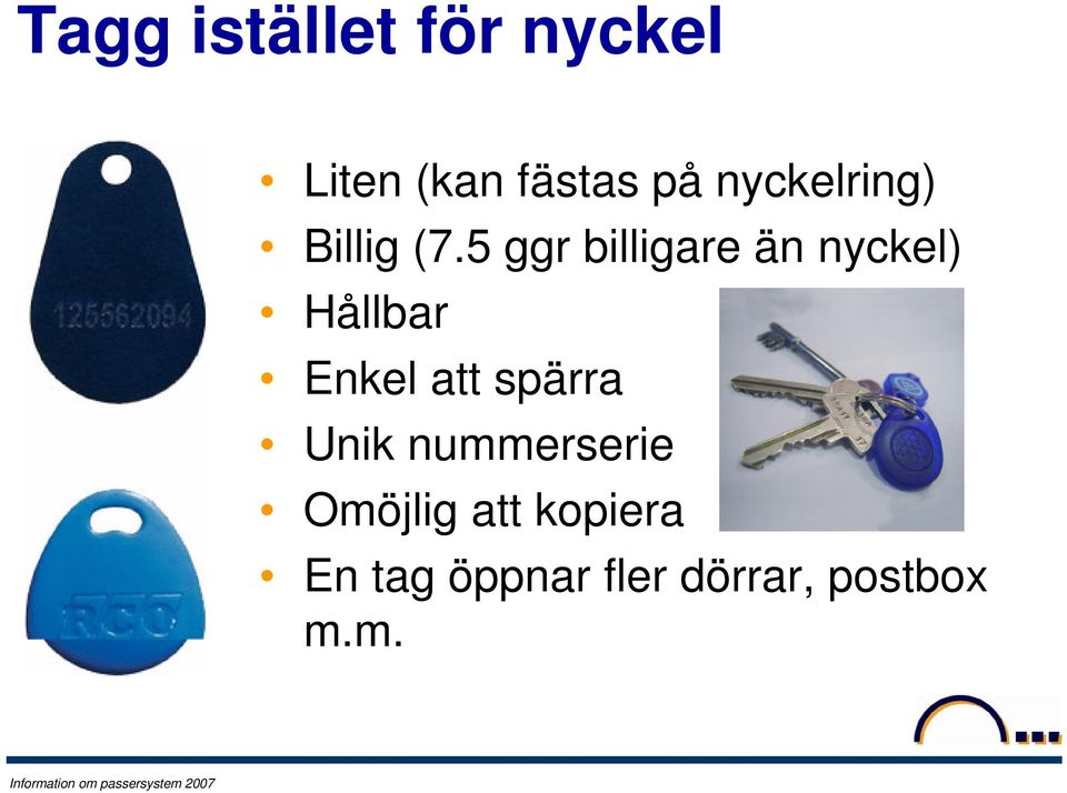 5 ggr billigare än nyckel) Hållbar Enkel att