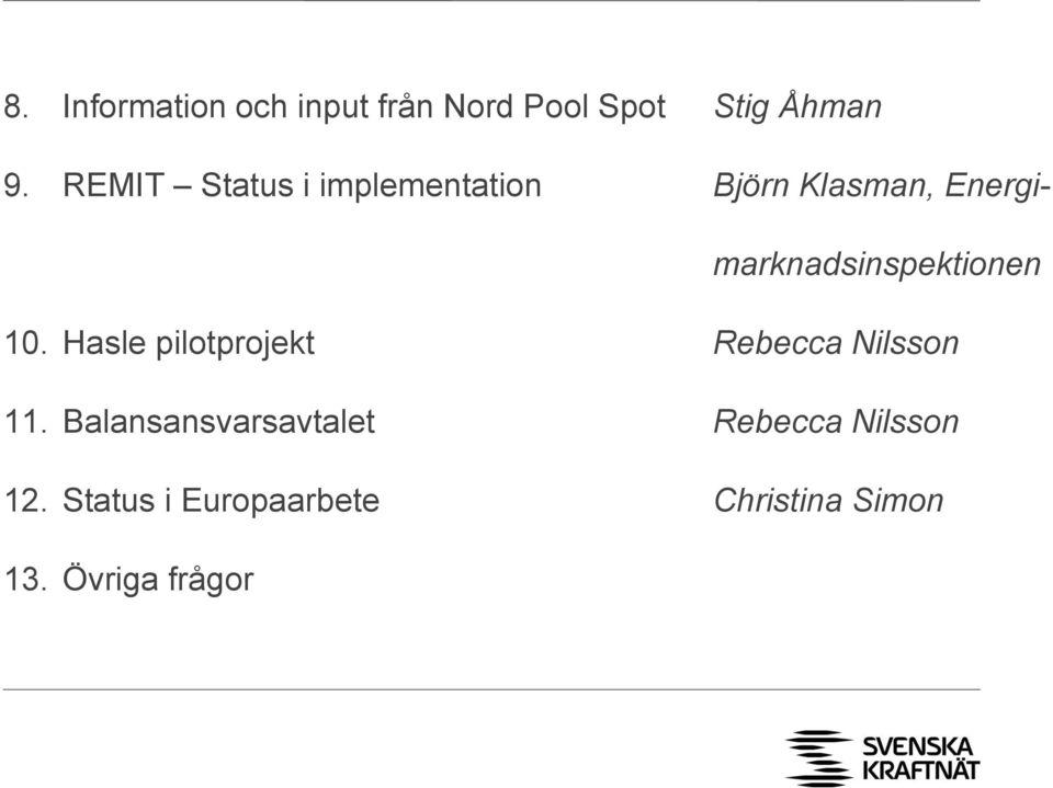 Energimarknadsinspektionen 10.