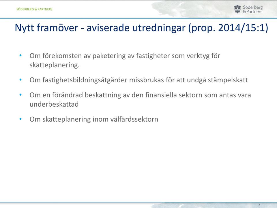 skatteplanering.
