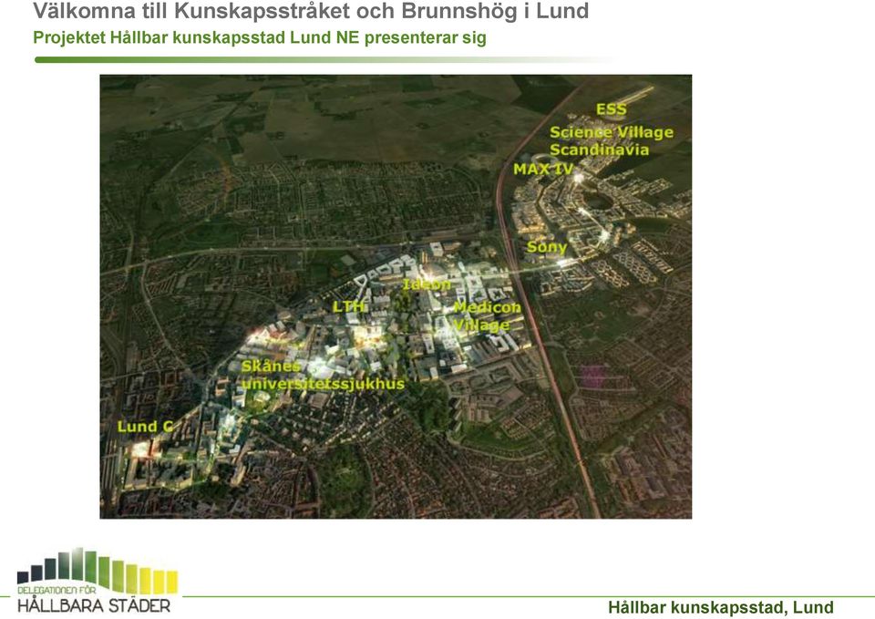 Hållbar kunskapsstad Lund NE