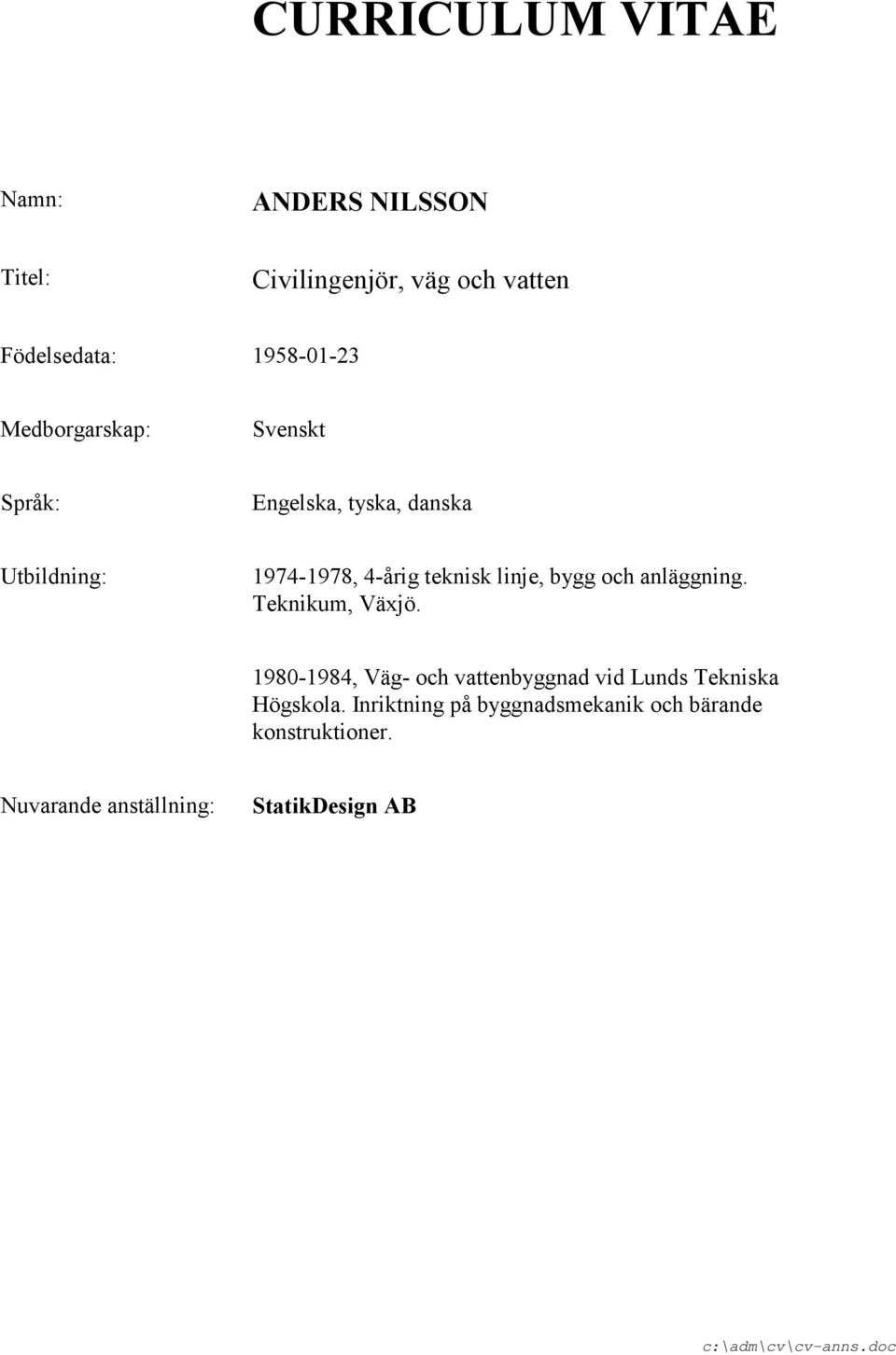 bygg och anläggning. Teknikum, Växjö.