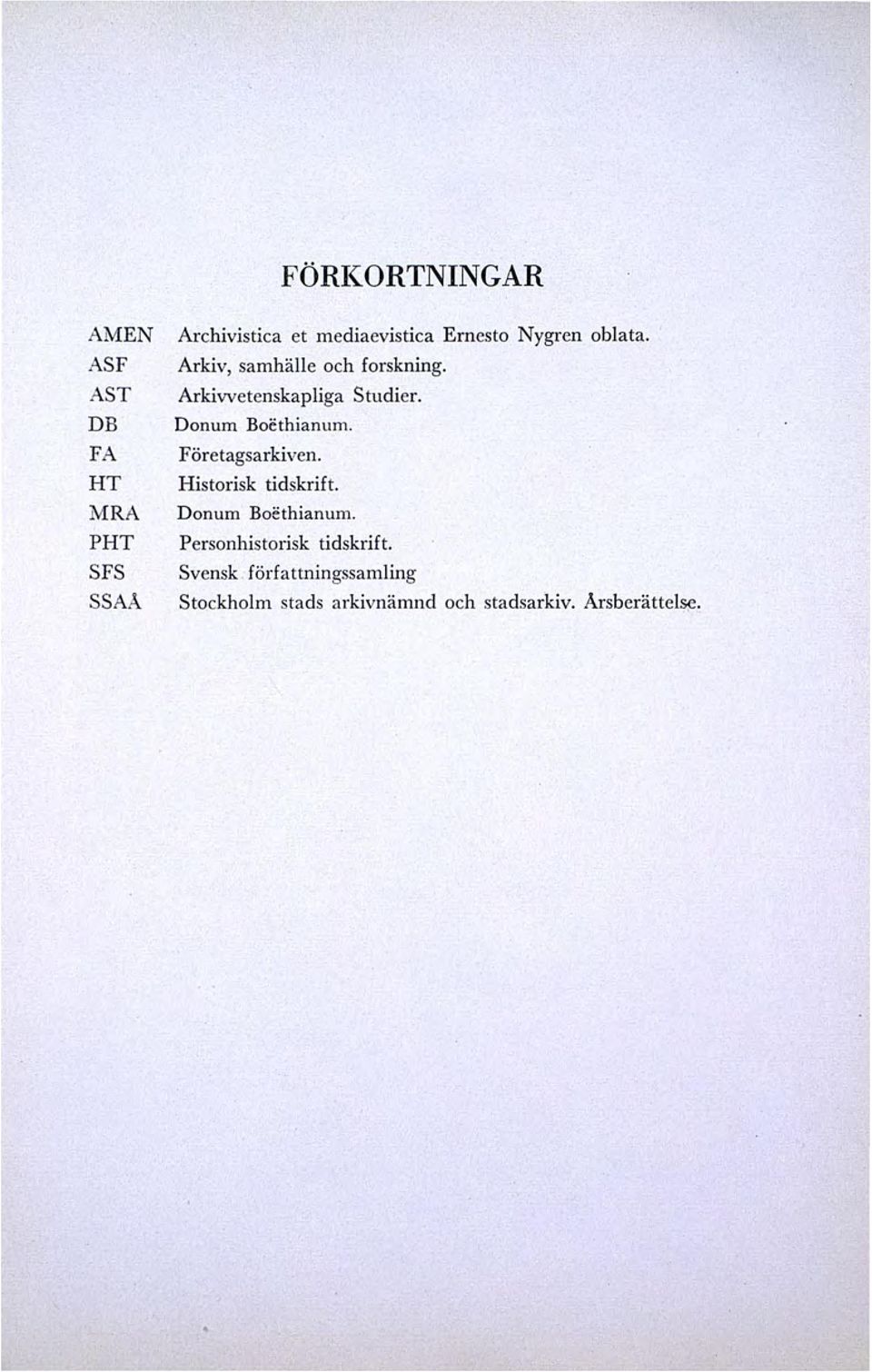 Donum Boethianum. Företagsarkiven. Historisk tidskrift. Donum Boethianum.