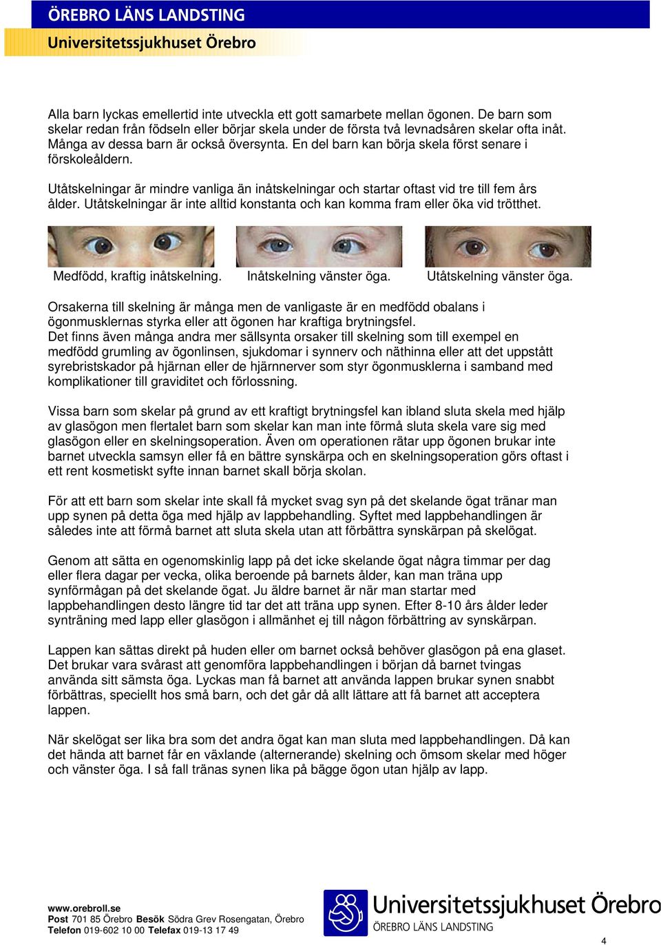 Information om glasögon. Varför barn kan behöva glasögon. - PDF Free  Download