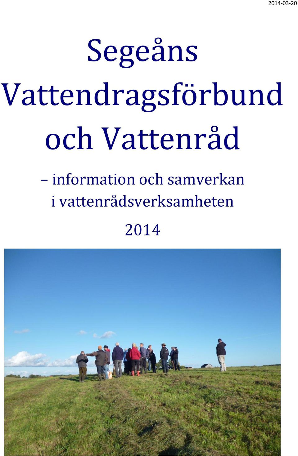 Vattenråd information och