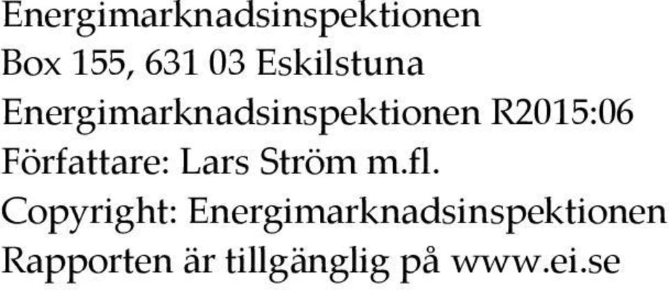 Författare: Lars Ström m.fl.