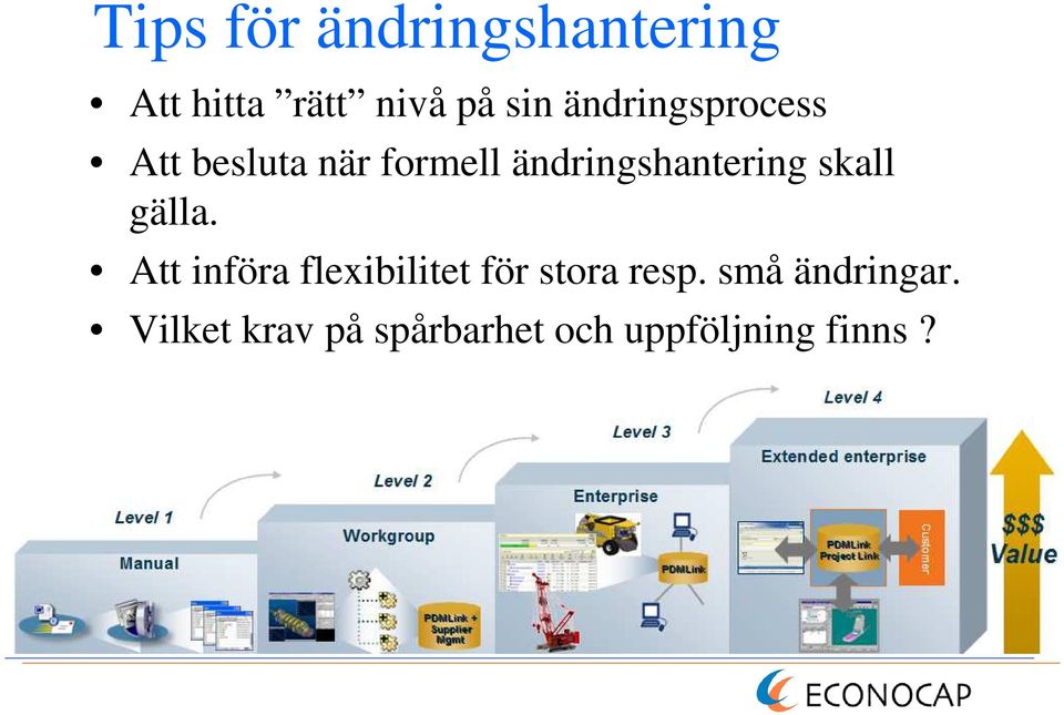 ändringshantering skall gälla.