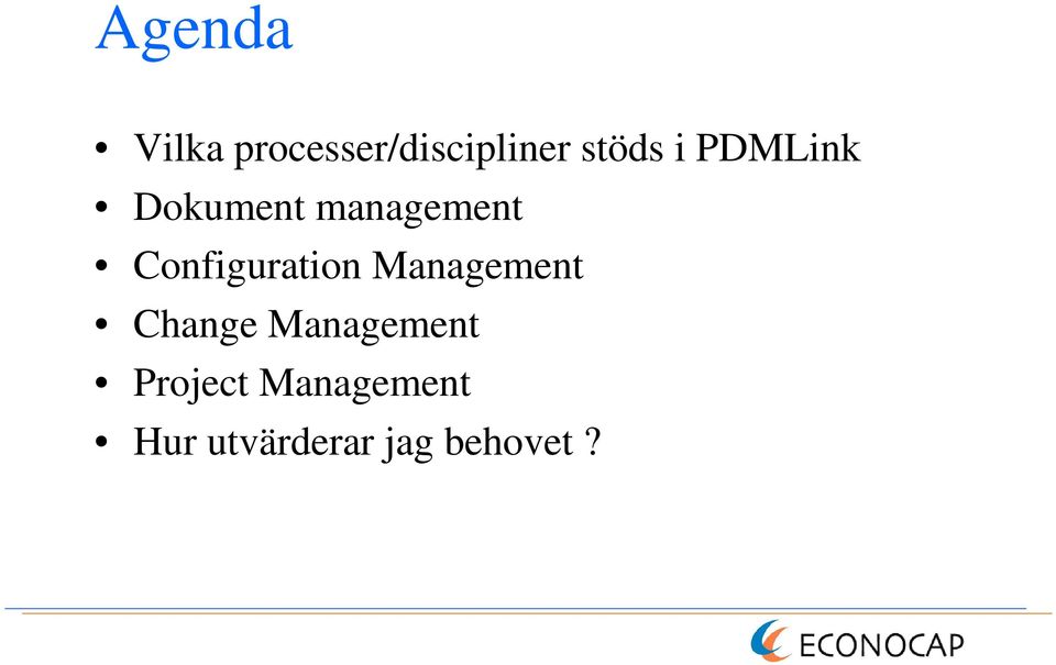 Configuration Management Change