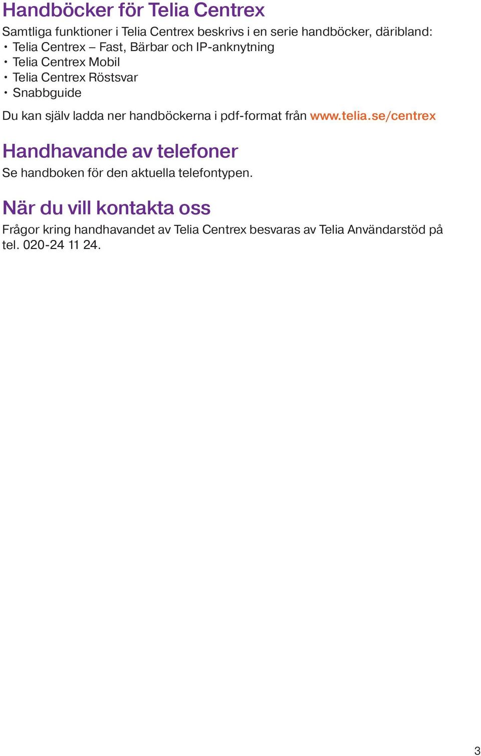 handböckerna i pdf-format från www.telia.