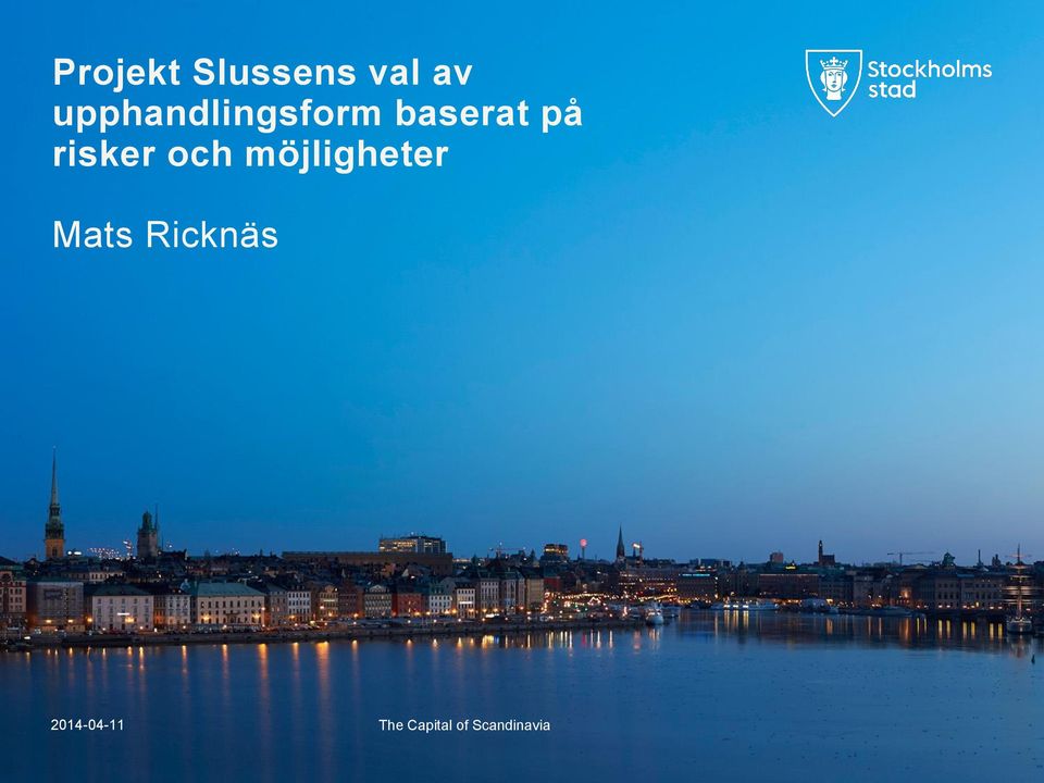 på risker och