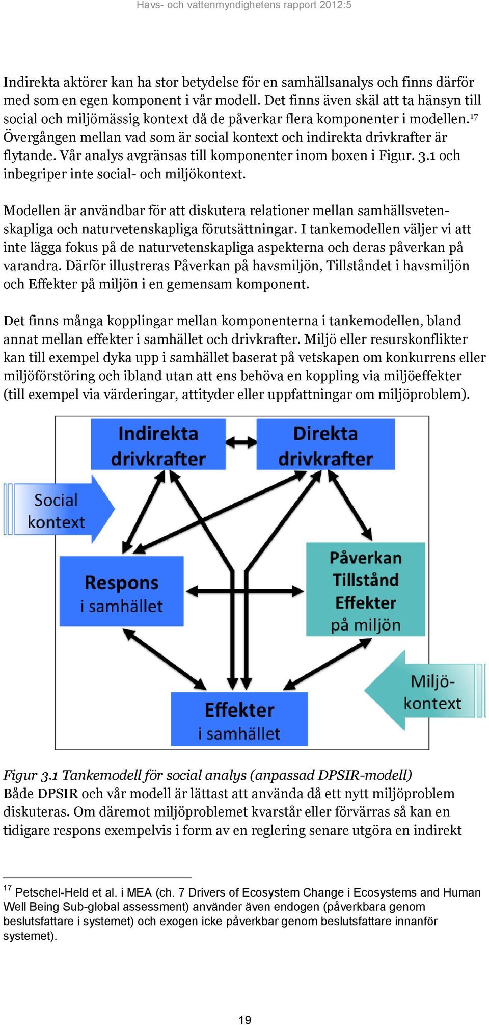 Vår analys avgränsas till komponenter inom boxen i Figur. 3.1 och inbegriper inte social- och miljökontext.