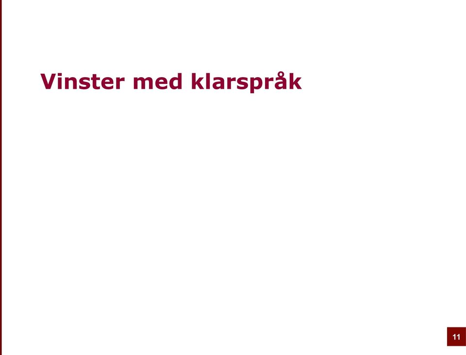 klarspråk