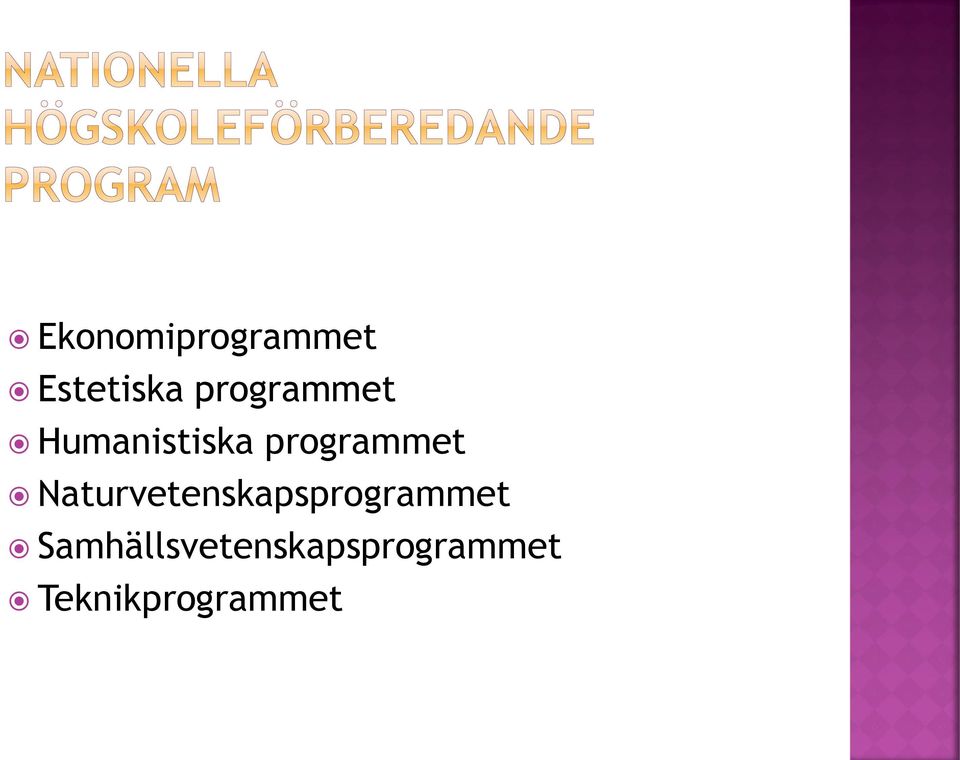 programmet