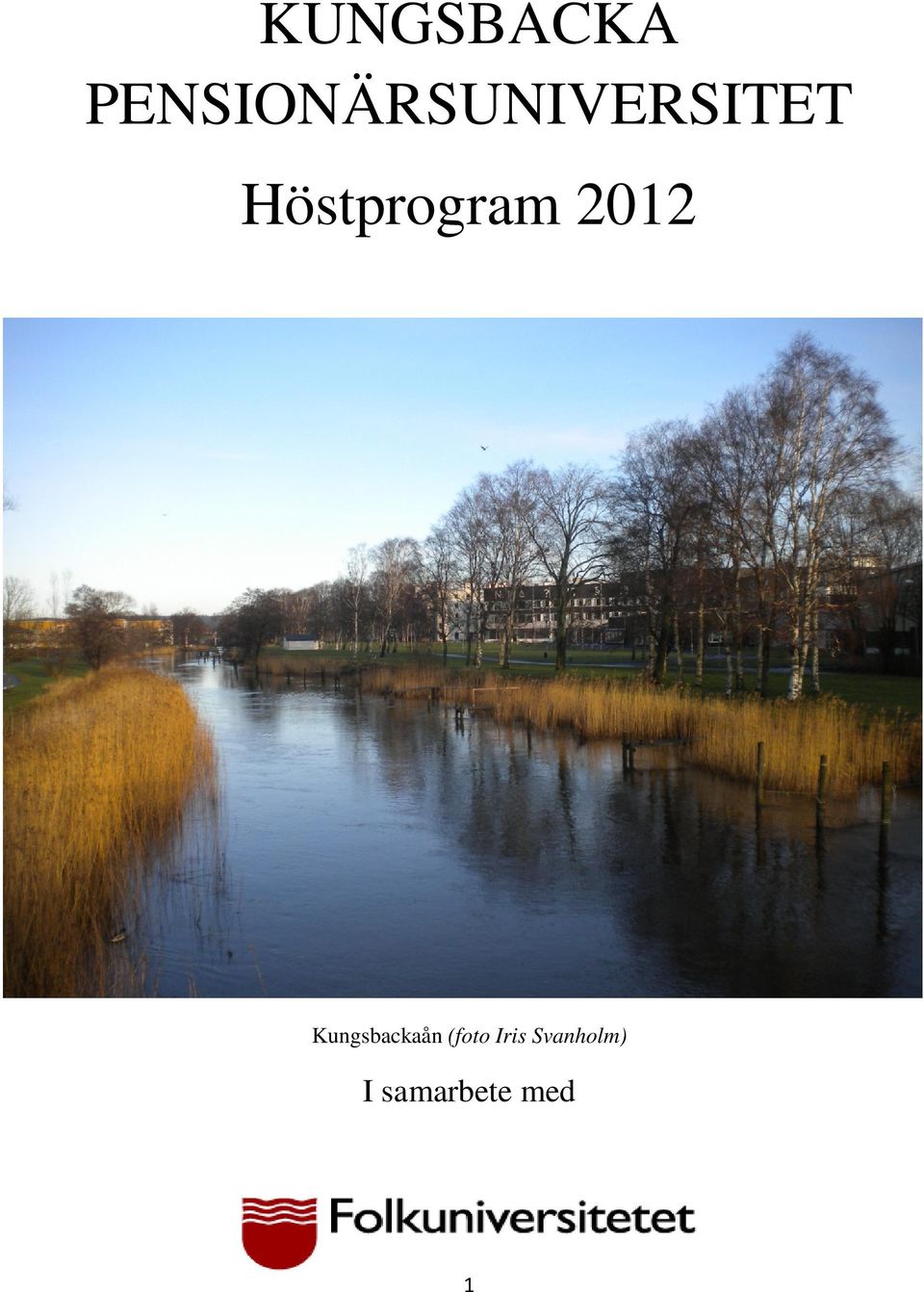 Höstprogram 2012