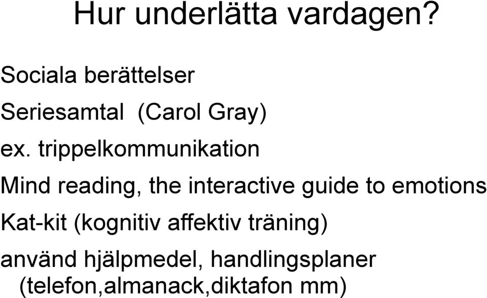 trippelkommunikation Mind reading, the interactive guide to