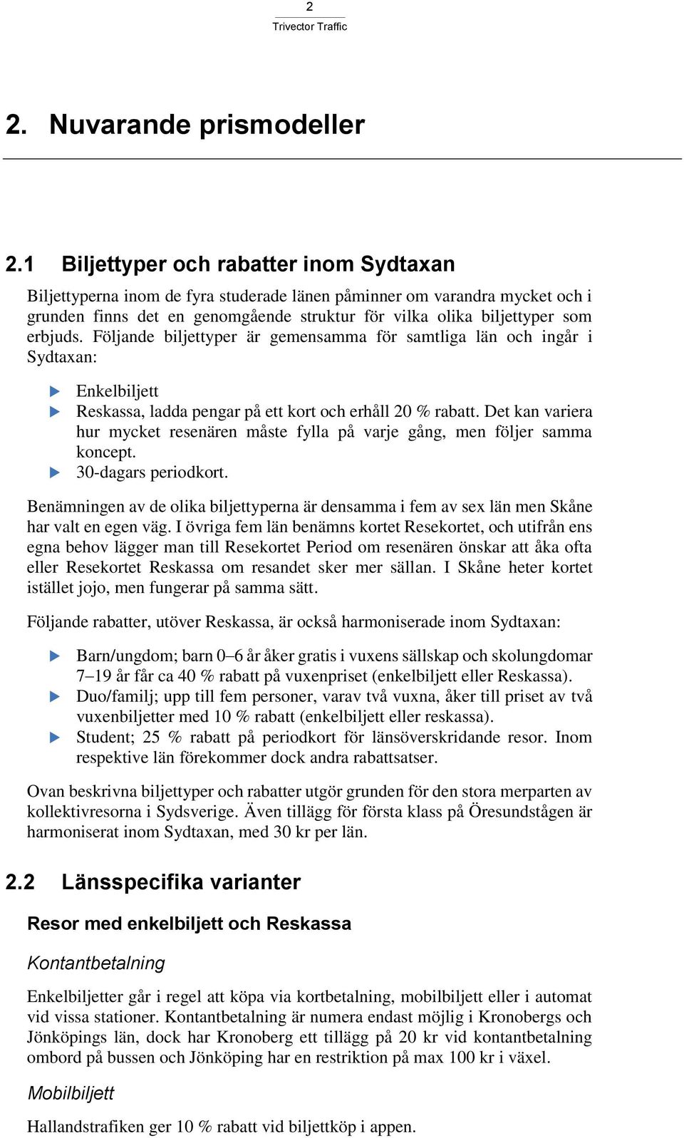 Prissättning i Sydsveriges kollektivtrafik - PDF Gratis nedladdning