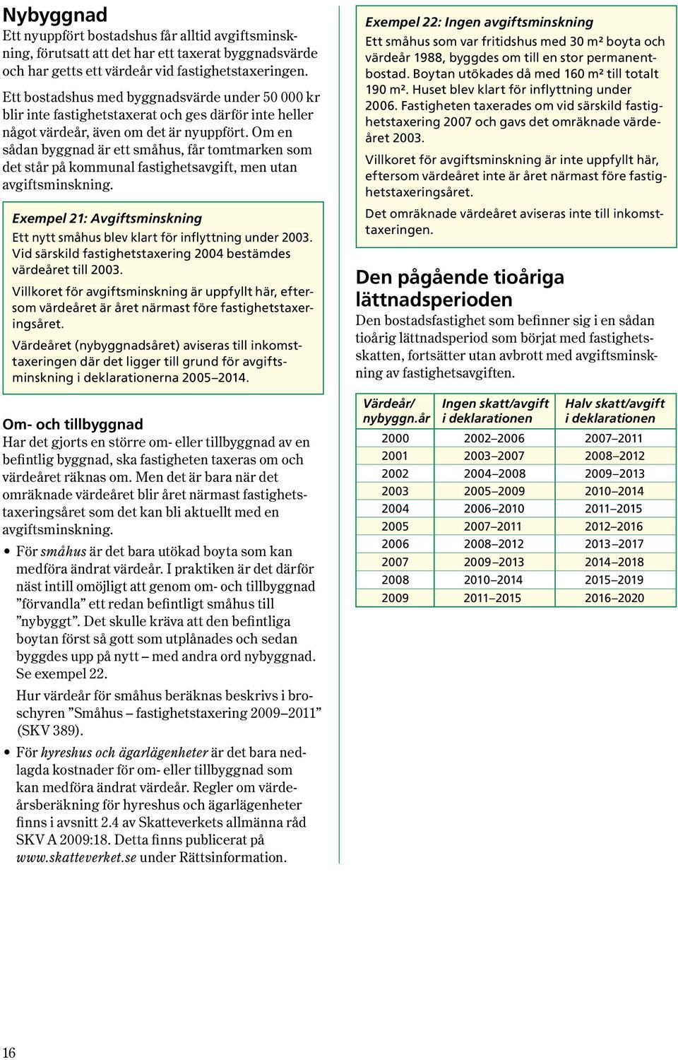 Om en sådan byggnad är ett småhus, får tomtmarken som det står på kommunal fastighetsavgift, men utan avgiftsminskning.