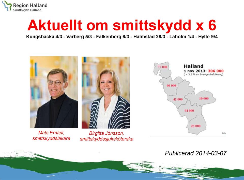 Hylte 9/4 Mats Erntell, smittskyddsläkare Birgitta