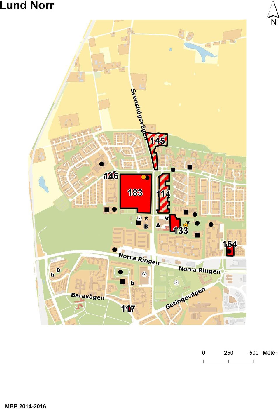 g Baraväge n A A V ^ 33 64 en Norra