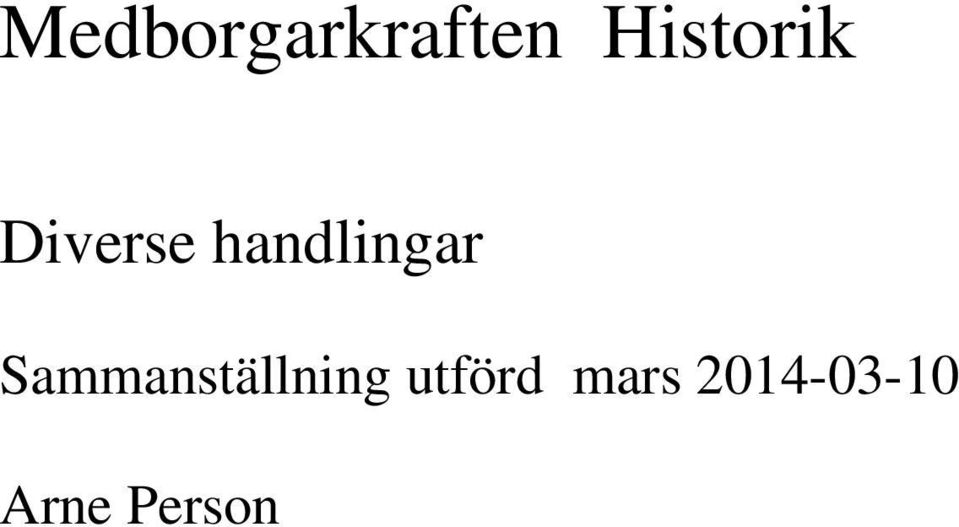 handlingar