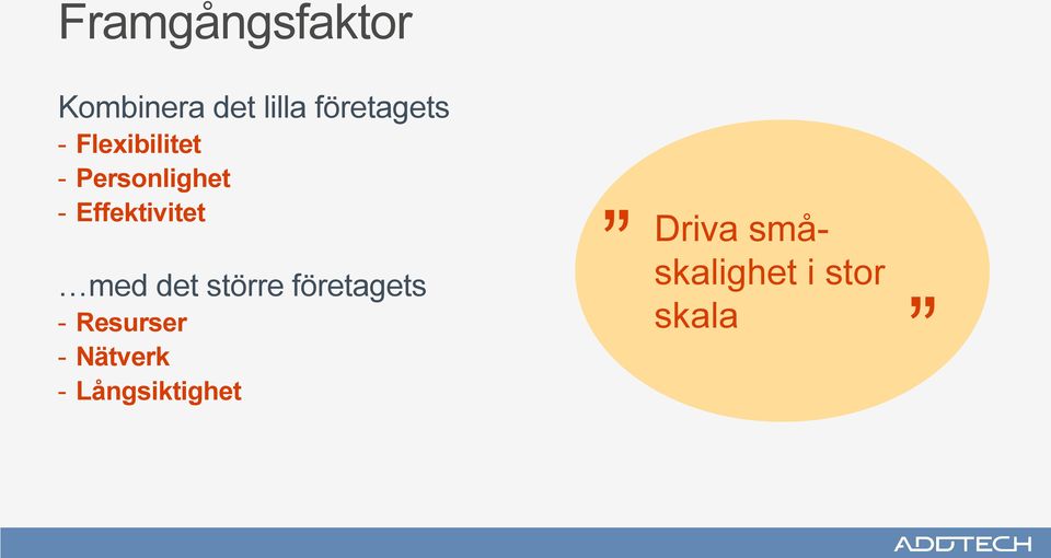 med det större företagets - Resurser - Nätverk