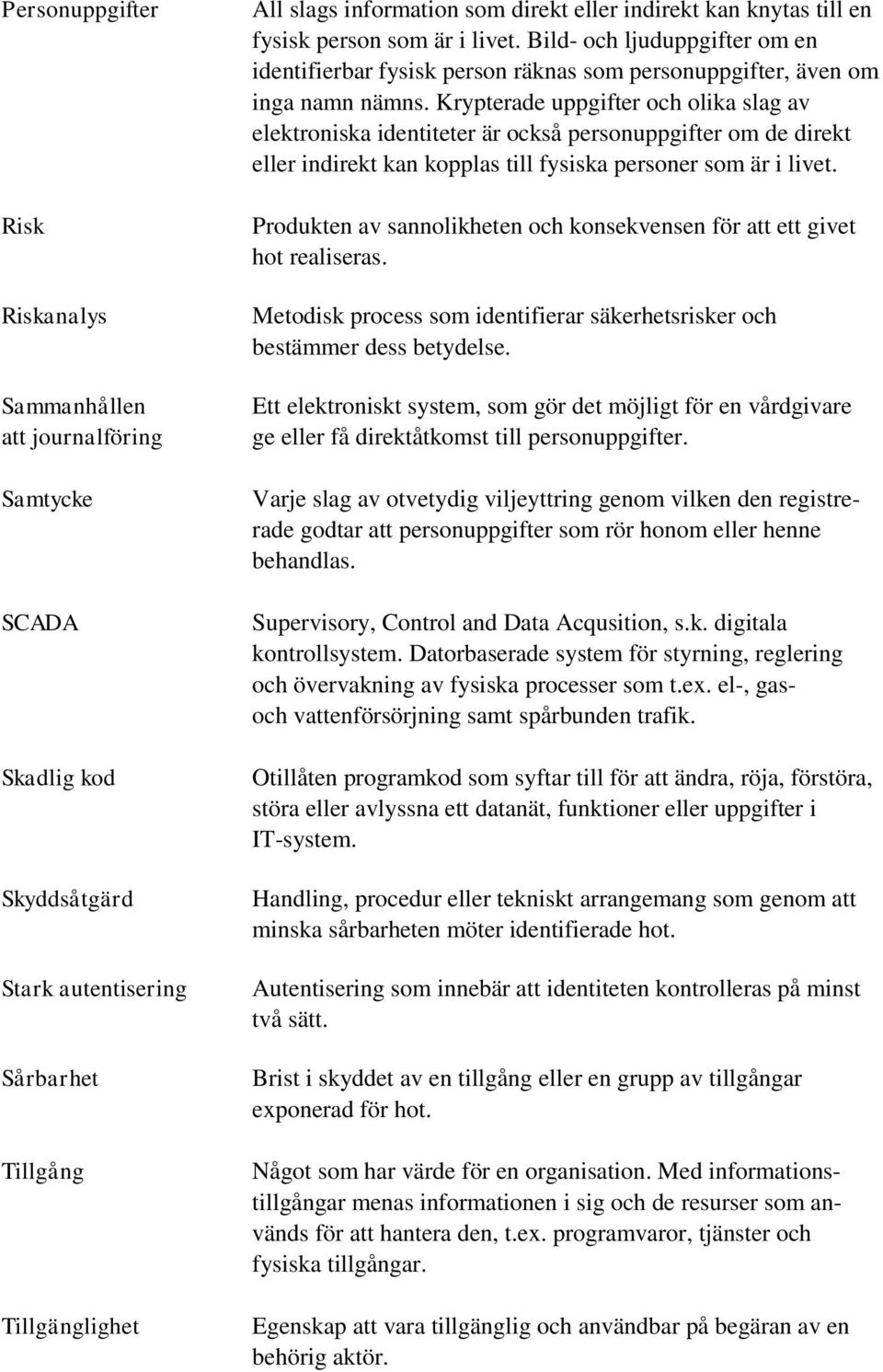 Krypterade uppgifter och olika slag av elektroniska identiteter är också personuppgifter om de direkt eller indirekt kan kopplas till fysiska personer som är i livet.