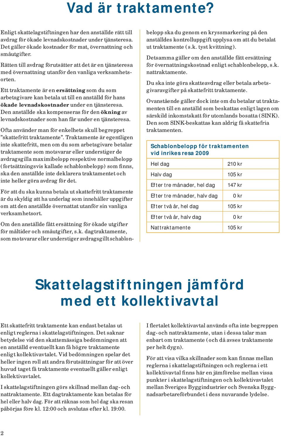 Ett traktamente är en ersättning som du som arbetsgivare kan betala ut till en anställd för hans ökade levnadskostnader under en tjänsteresa.