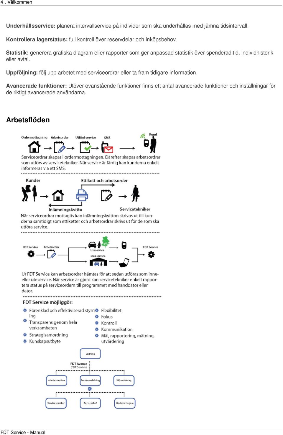 Statistik: generera grafiska diagram eller rapporter som ger anpassad statistik över spenderad tid, individhistorik eller avtal.