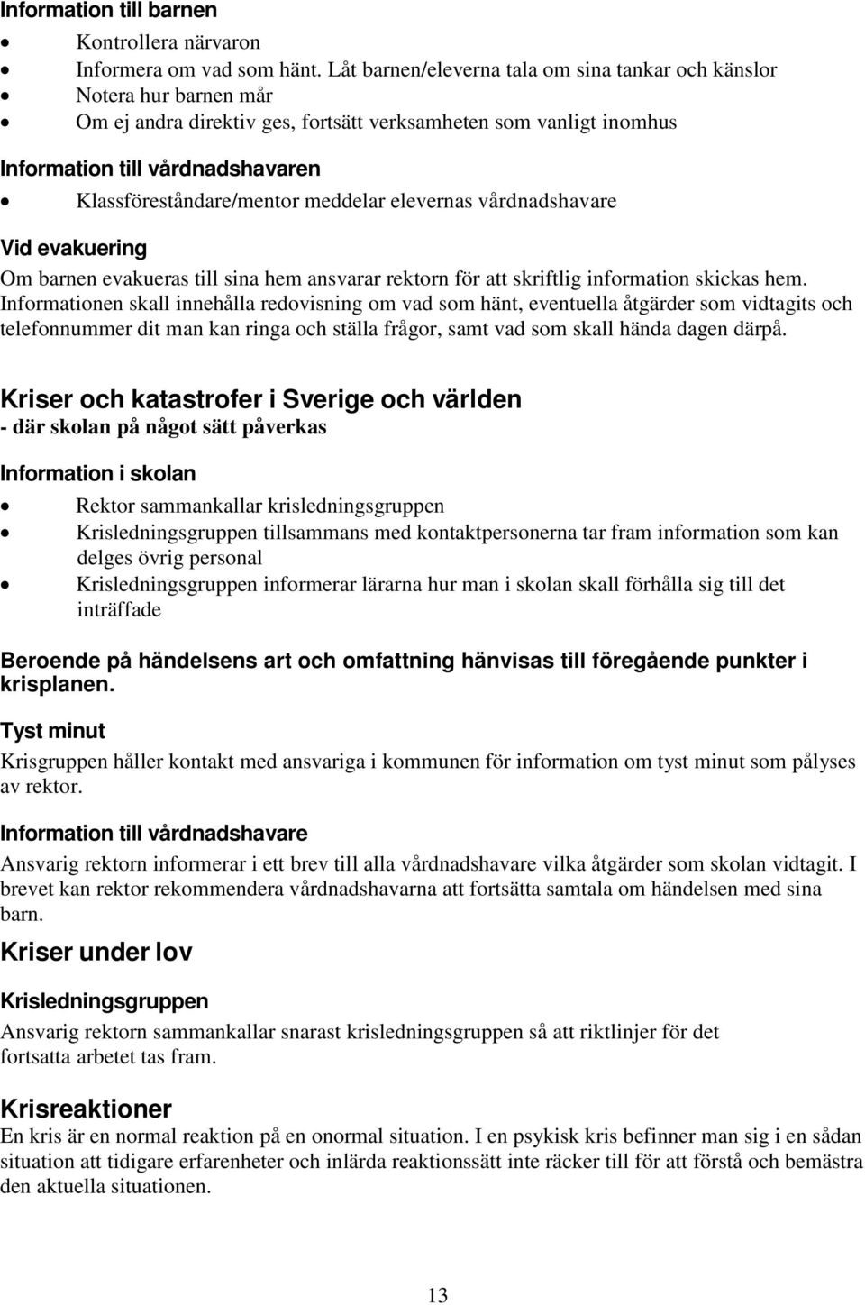 KRISPLAN. Norsjö kommuns skolor - PDF Free Download