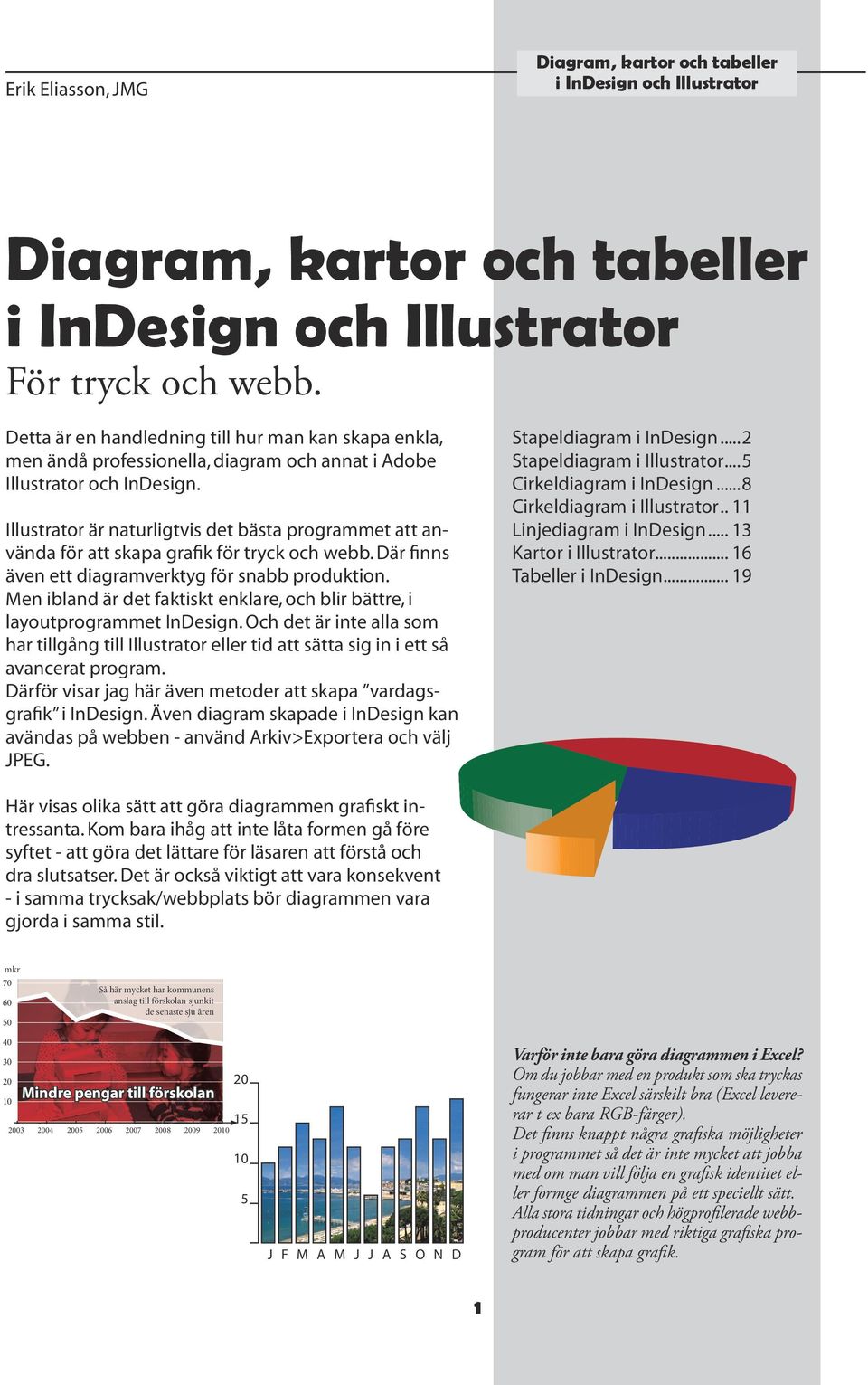Men ibland är det faktiskt enklare, och blir bättre, i layoutprogrammet InDesign. Och det är inte alla som har tillgång till Illustrator eller tid att sätta sig in i ett så avancerat program.