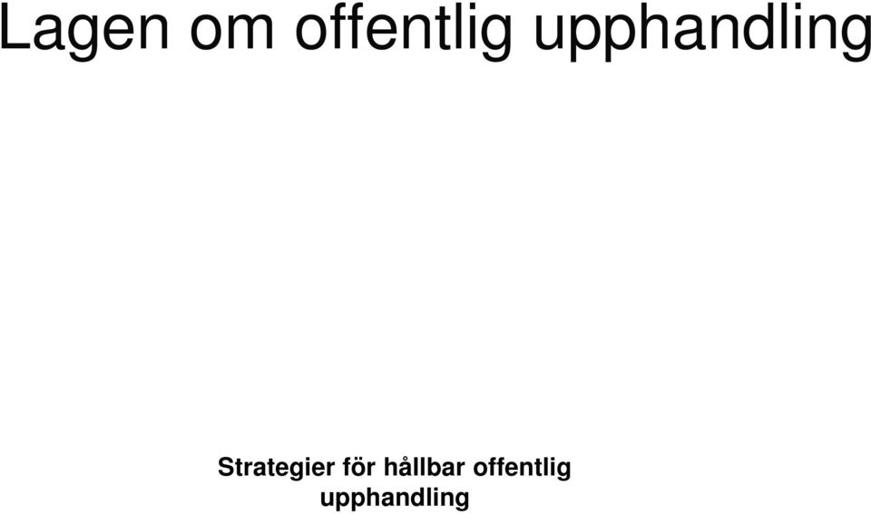 Strategier för