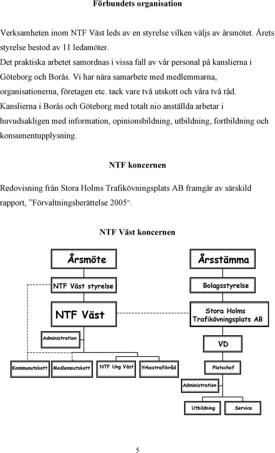 tack vare två utskott och våra två råd.