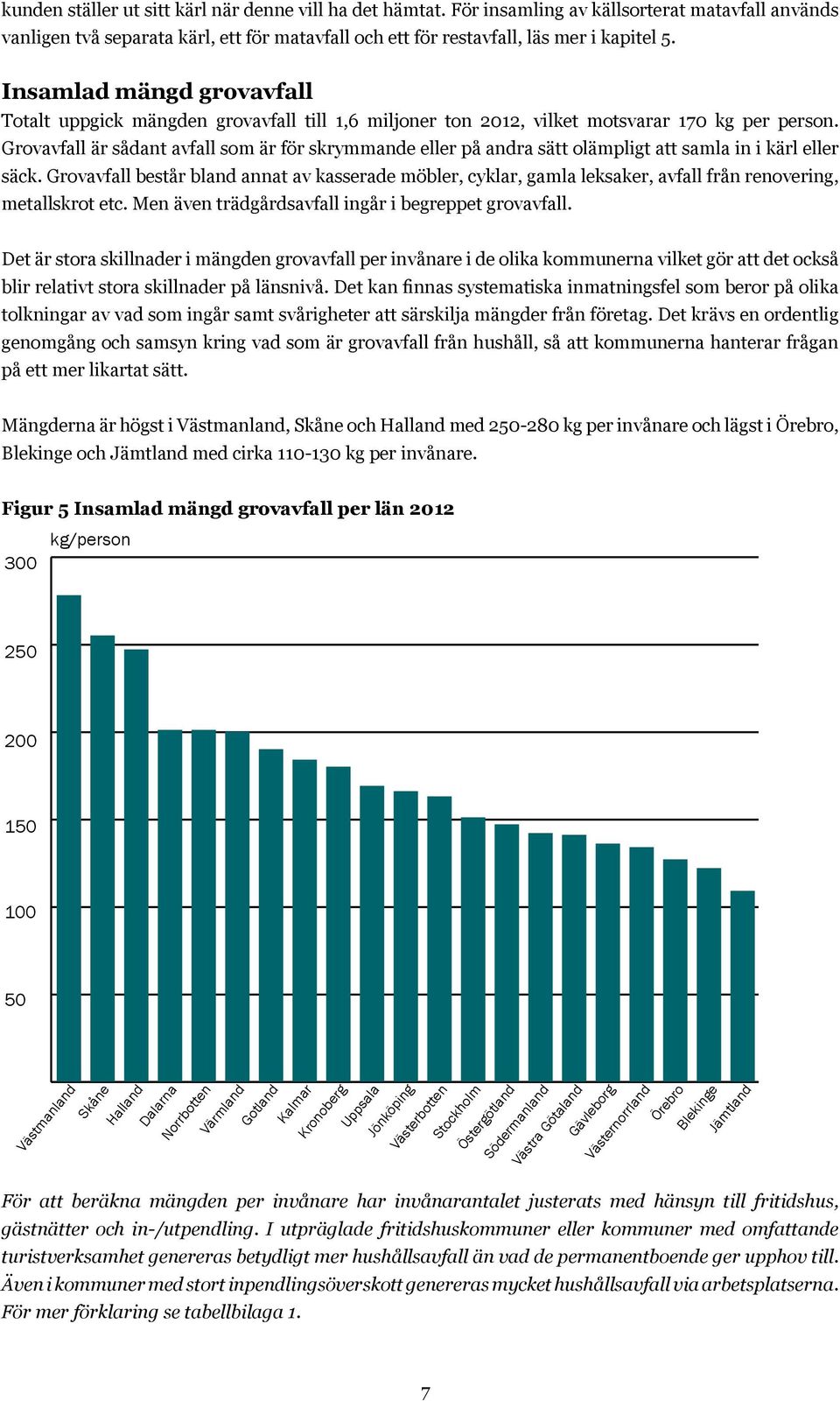 Grovavfall är sådant avfall som är för skrymmande eller på andra sätt olämpligt att samla in i kärl eller säck.