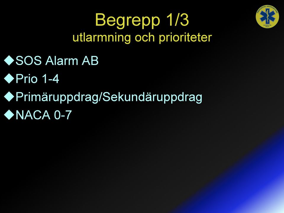prioriteter u