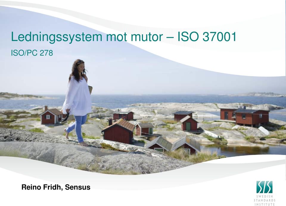 37001 ISO/PC 278