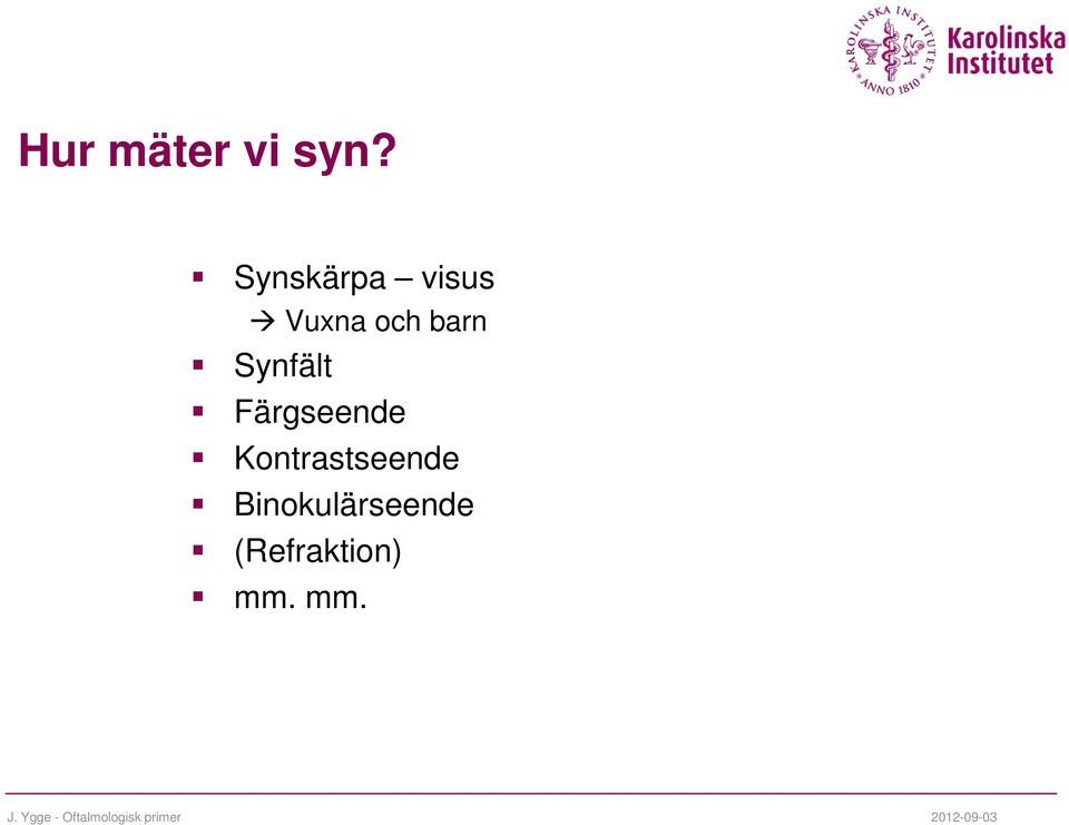 barn Synfält Färgseende