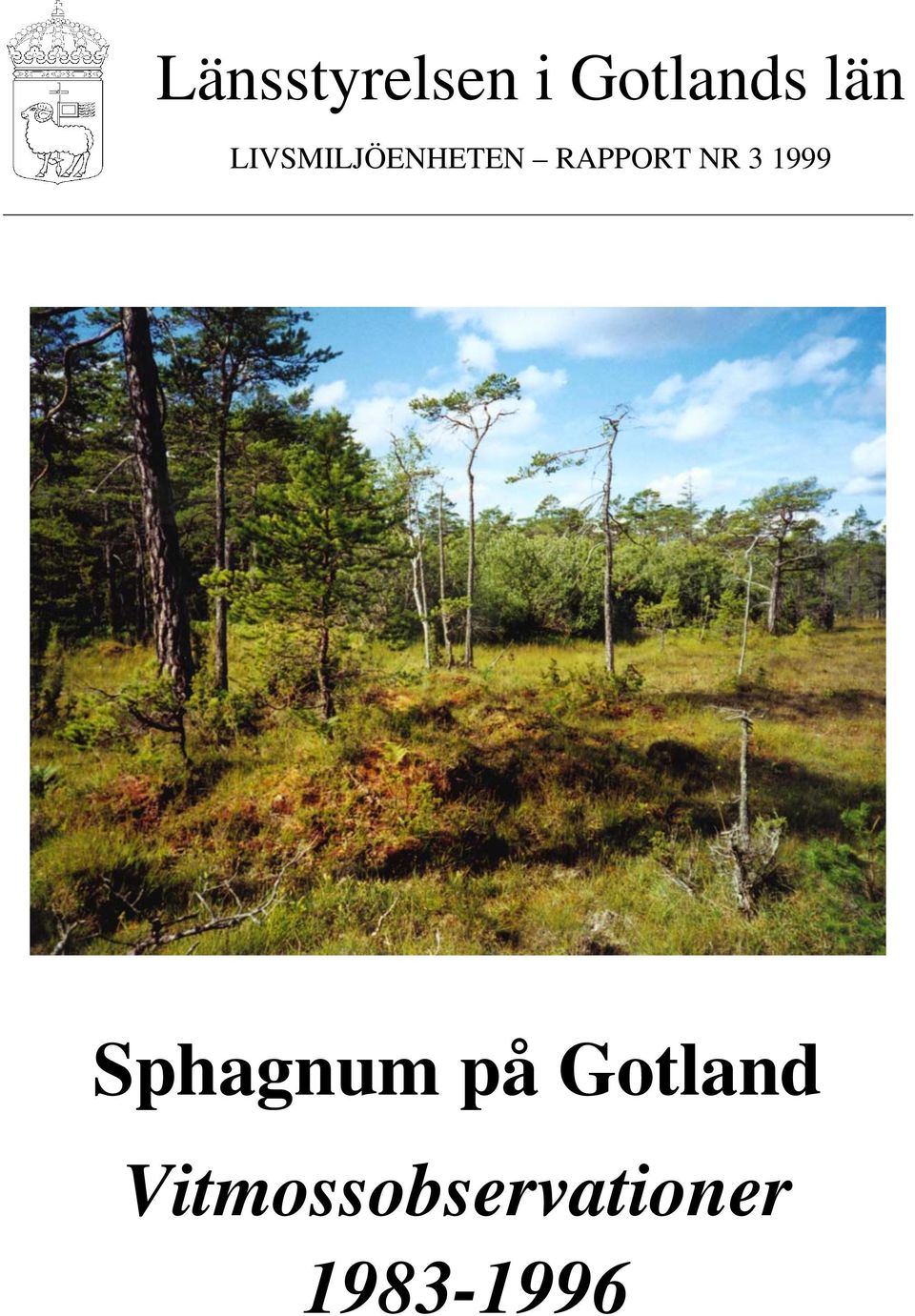 3 1999 Sphagnum på Gotland