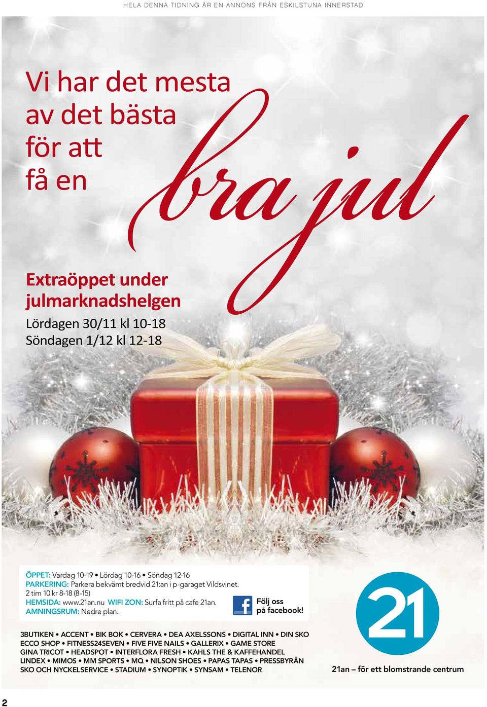 hela denna tidning är en annons från Eskilstuna Innerstad JULMARKNAD - PDF  Gratis nedladdning