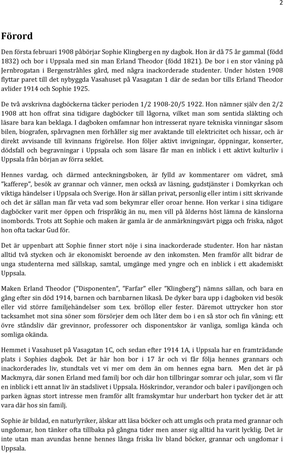Sophie Klingberg dagbok - PDF Gratis nedladdning