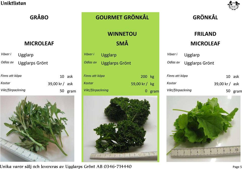 att köpa 200 kg 59,00 kr / kg Finns att köpa 10 ask