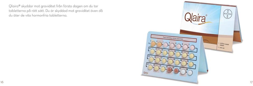 Du är skyddad mot graviditet även då du