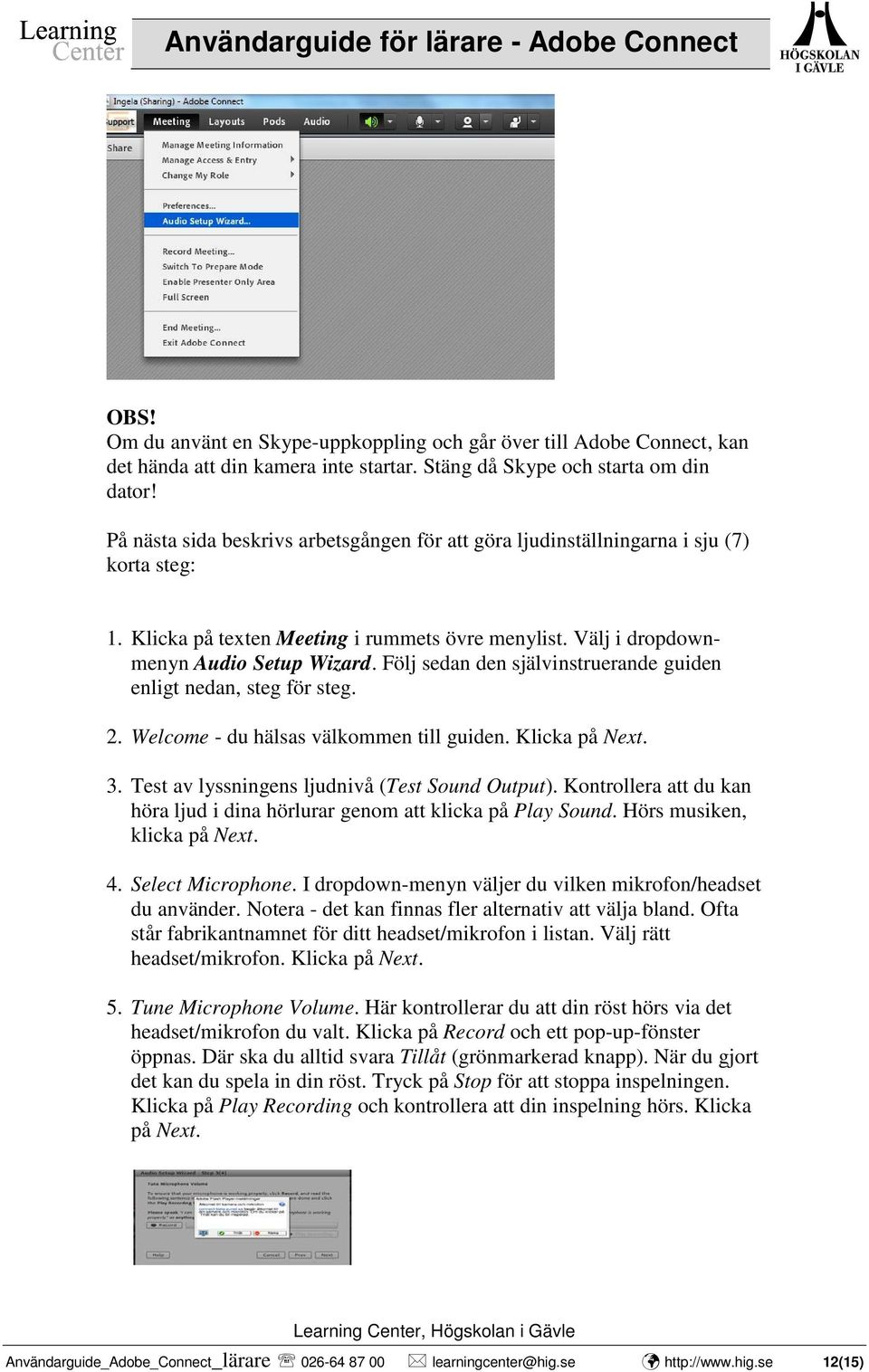 Användarguide för lärare - Adobe Connect - PDF Free Download