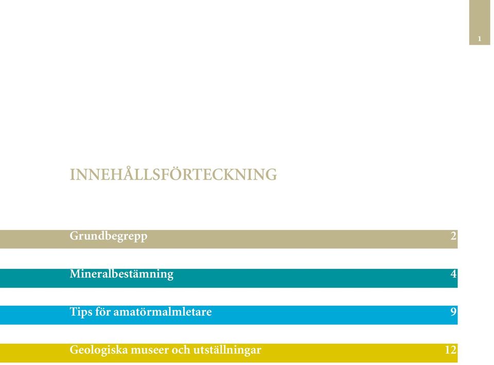 Mineralbestämning 4 Tips för