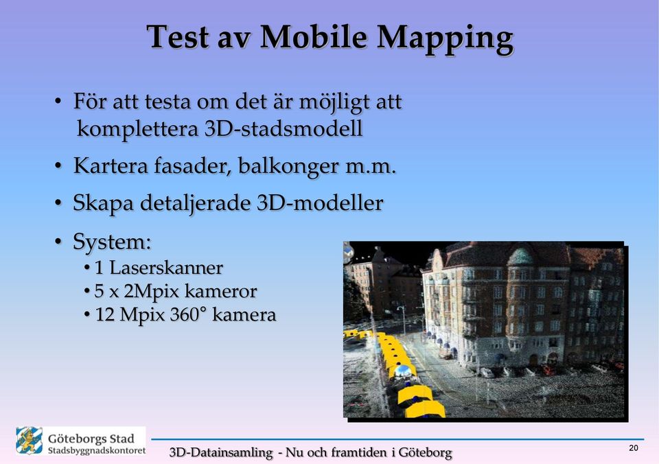 fasader, balkonger m.