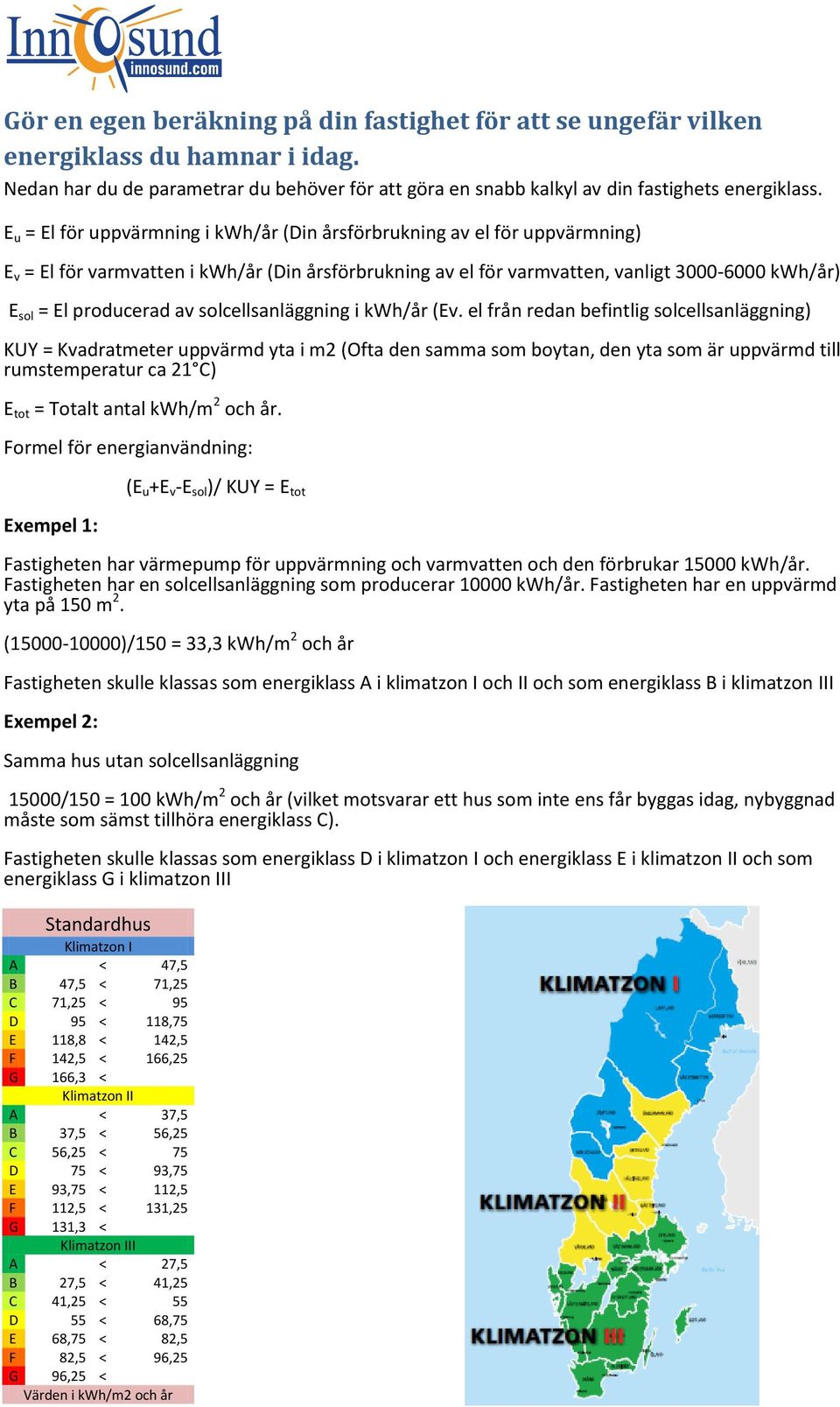 av solcellsanläggning i kwh/år (Ev.