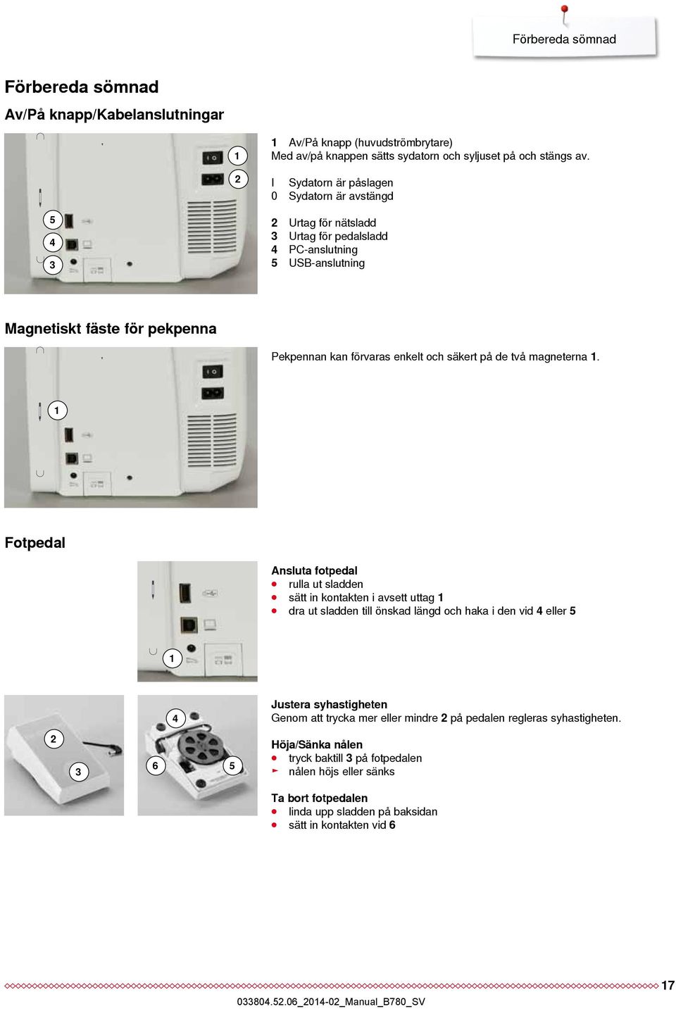 säkert på de två magneterna 1.