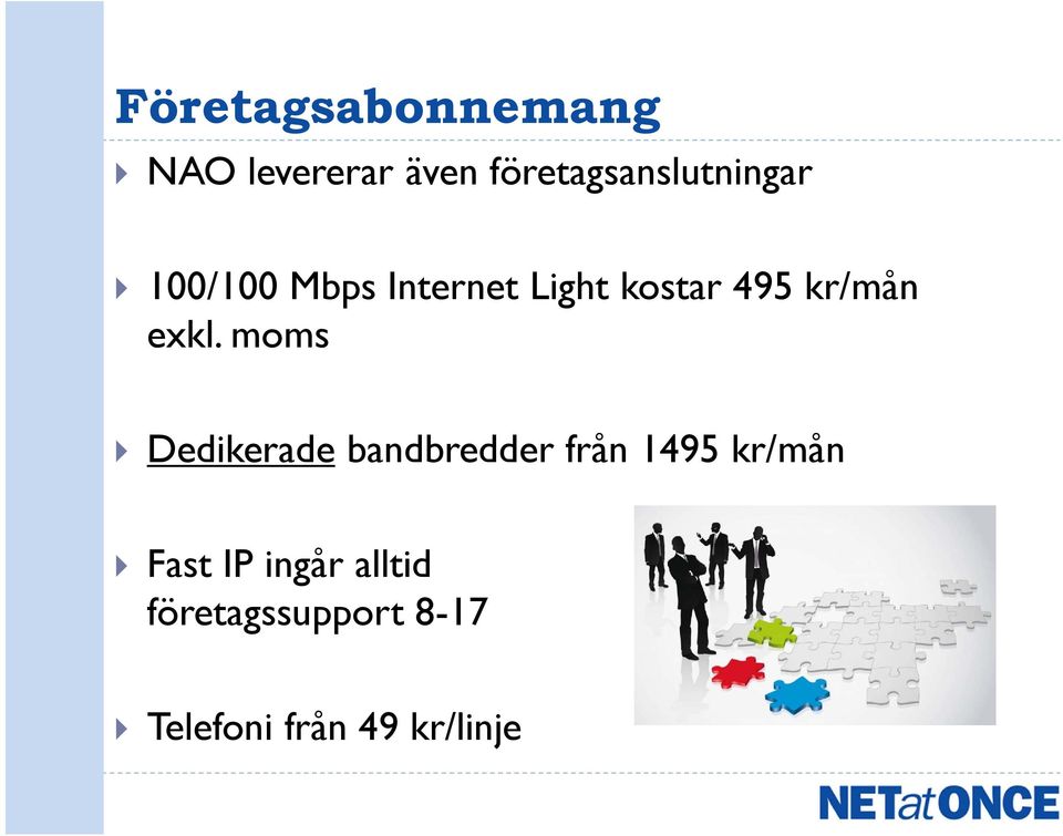 495 kr/mån exkl.