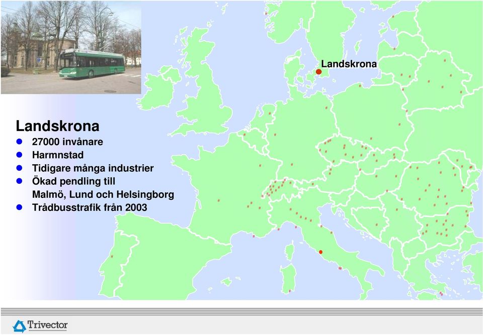 industrier Ökad pendling till Malmö,