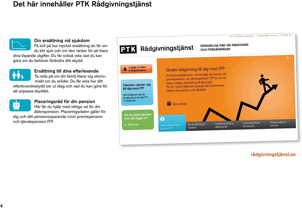 Ersättning till dina efterlevande Ta reda på om din familj klarar sig ekonomiskt om du avlider.