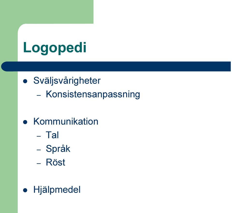 Konsistensanpassning